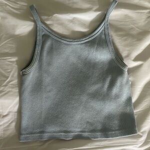 ONE SIZE! Brandy Melville baby blue tank